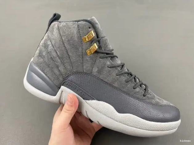 Cheap mens AIR 12 GREY